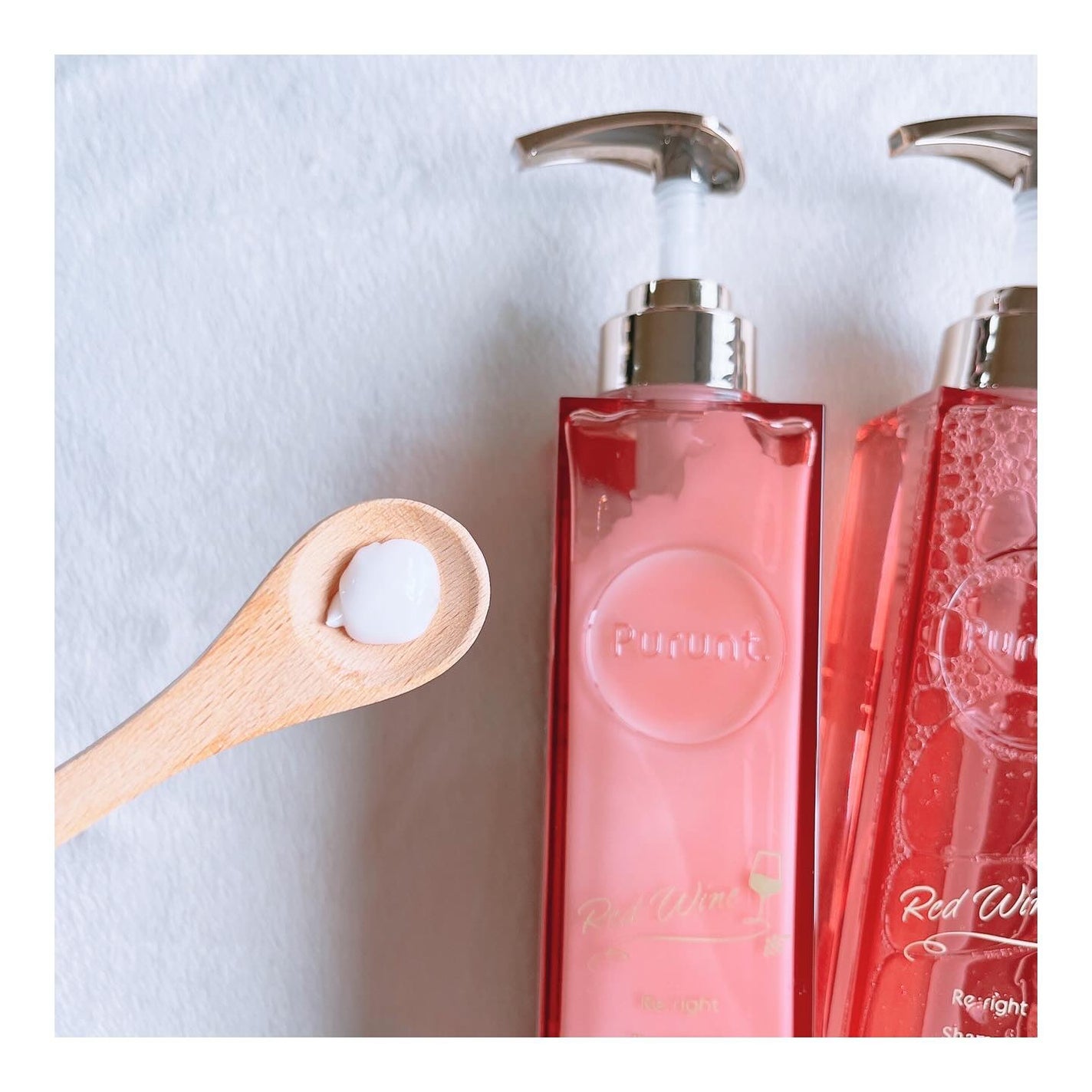 プルント リライト美容液ヘアミルク レッドワイン/Purunt./ヘアミルクを使ったクチコミ(3枚目)