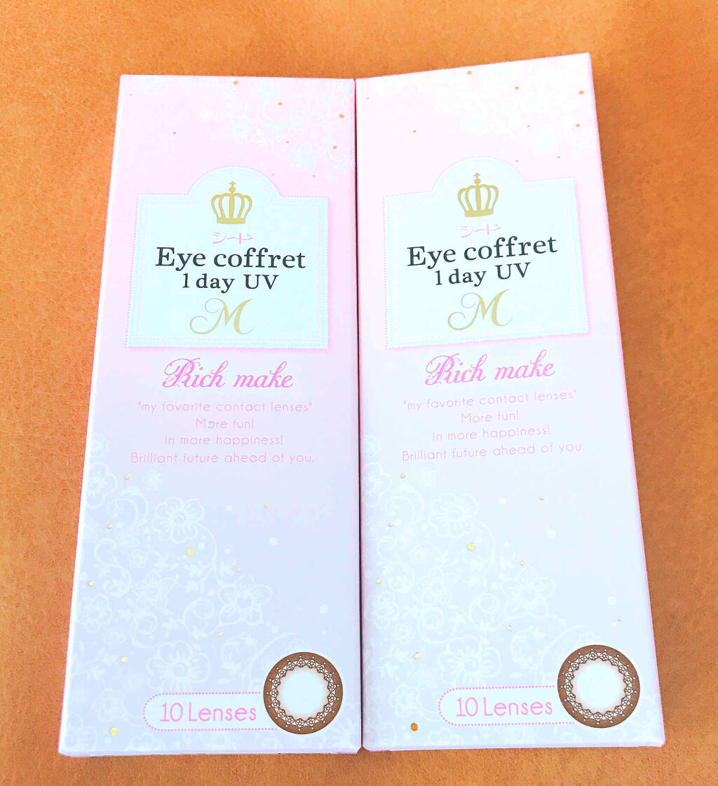 アイコフレ ワンデー UV M/シード/ワンデー（１DAY）カラコンを使ったクチコミ（2枚目）