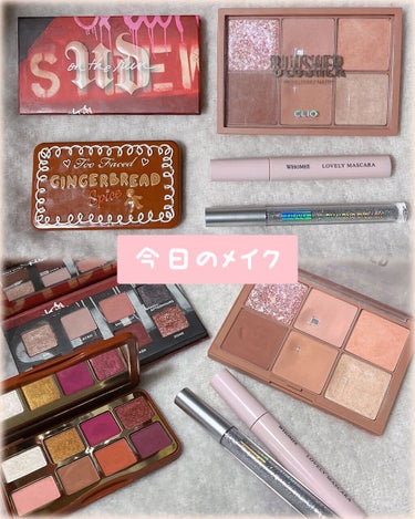 ジンジャーブレッド スパイス ミニ アイシャドウ パレット/Too Faced/パウダーアイシャドウを使ったクチコミ（1枚目）