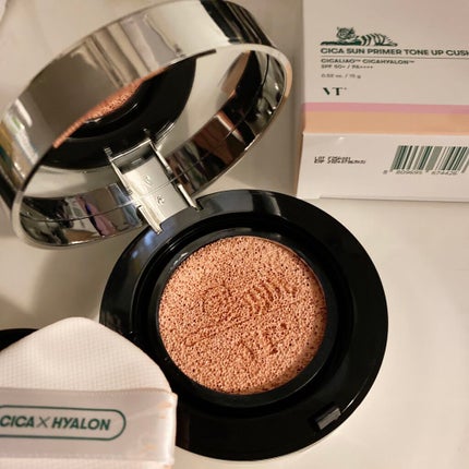 VT  BLACK FIX ON CC CUSHION/VT/クッションファンデーションを使ったクチコミ(2枚目)