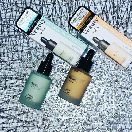 ヴィーガン カラーファンデーション/Veauty by THE_B/リキッドファンデーションを使ったクチコミ(1枚目)