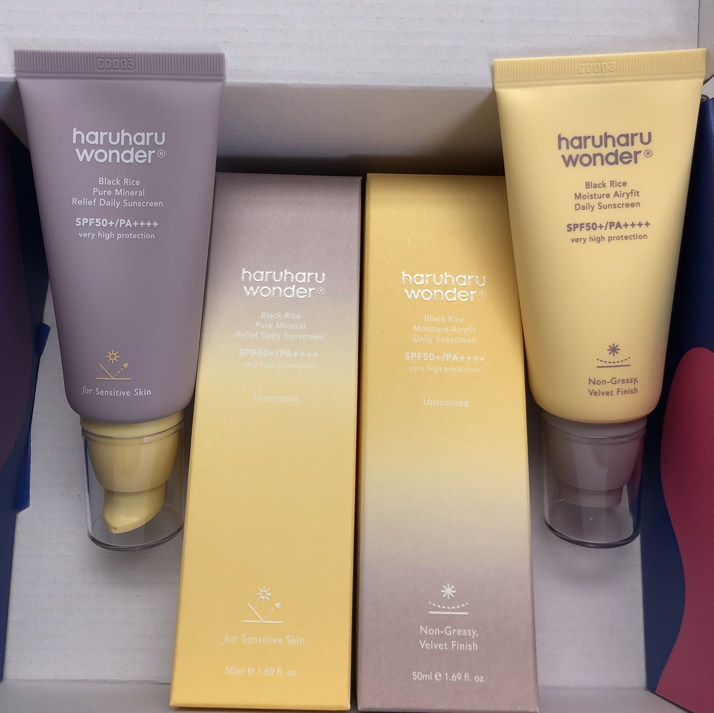 ブラックライス ピュア ミネラル リリーフ デイリー サンスクリーン/haruharu wonder/日焼け止めクリームを使ったクチコミ（1枚目）