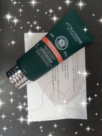 ファイブハーブス リペアリングヘアミルクセラム/L'OCCITANE/ヘアミルクを使ったクチコミ(1枚目)