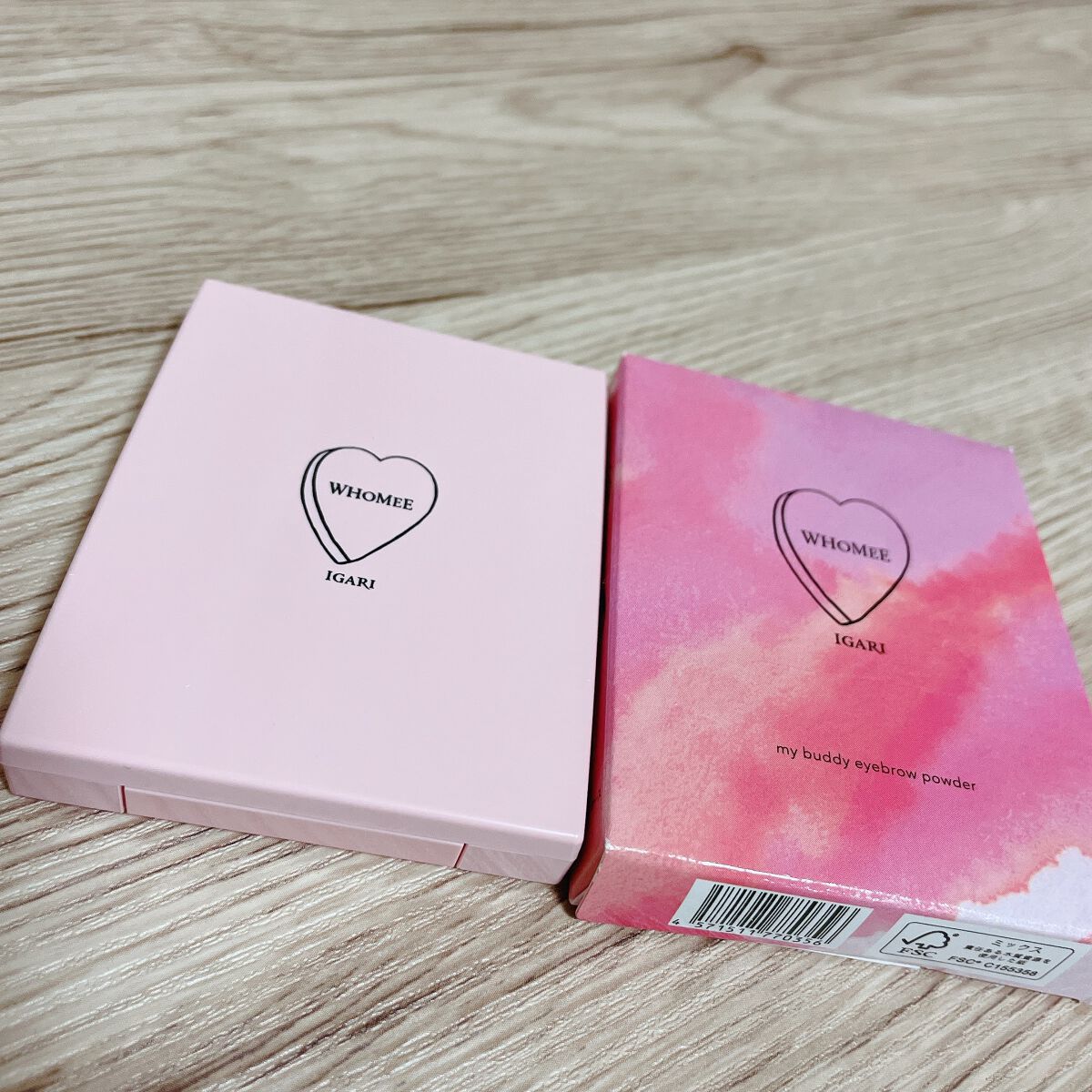  フーミー アイブロウパウダー/WHOMEE/パウダーアイブロウを使ったクチコミ（2枚目）