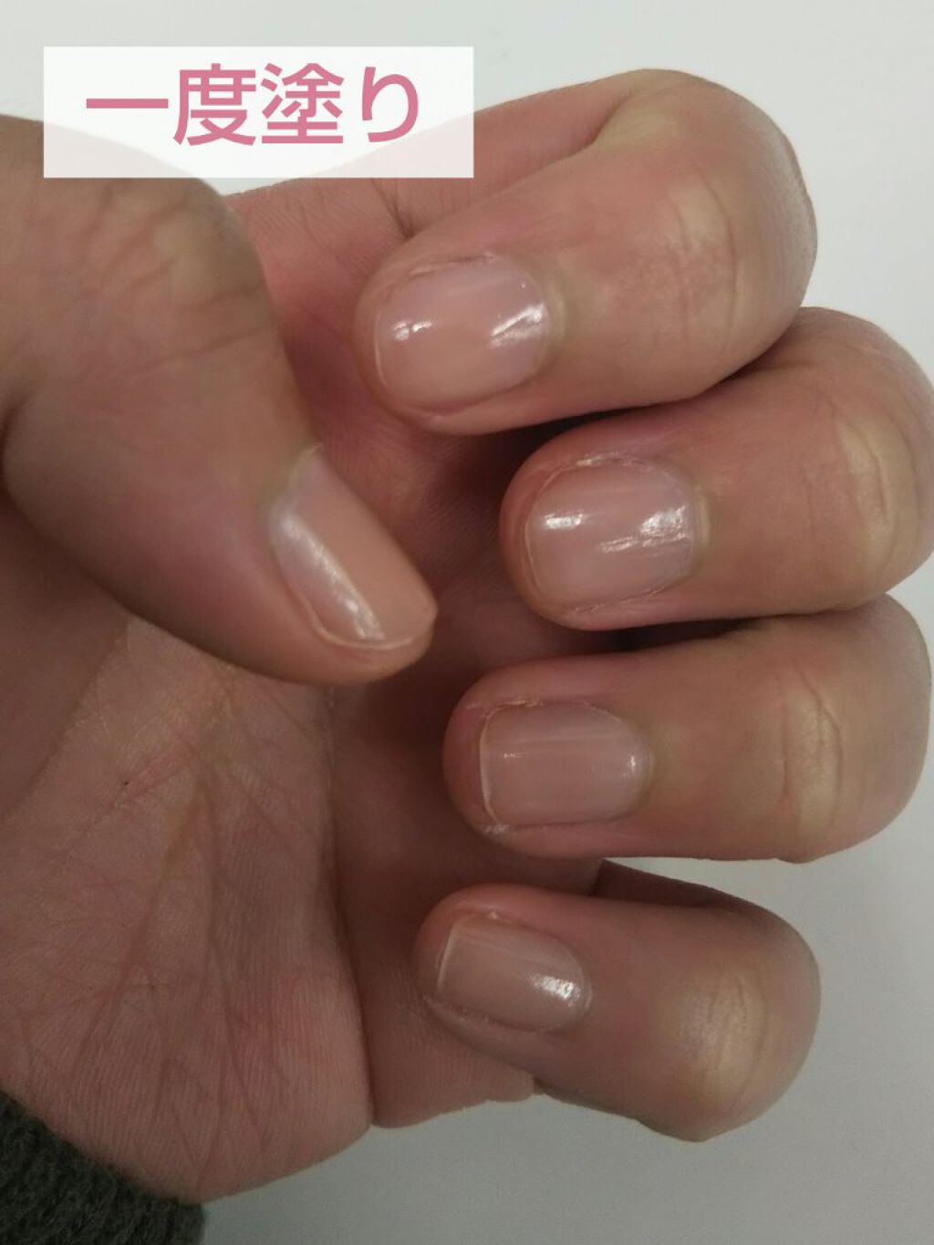 カラフルネイルズ NBC ベースコート/キャンメイク/マニキュアを使ったクチコミ（3枚目）