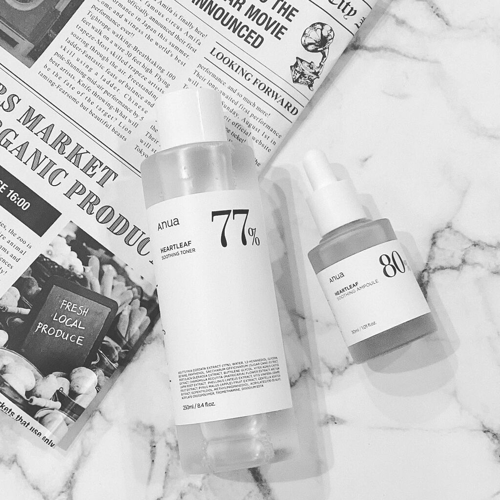 ドクダミ80％スージングアンプル/Anua/美容液を使ったクチコミ（1枚目）