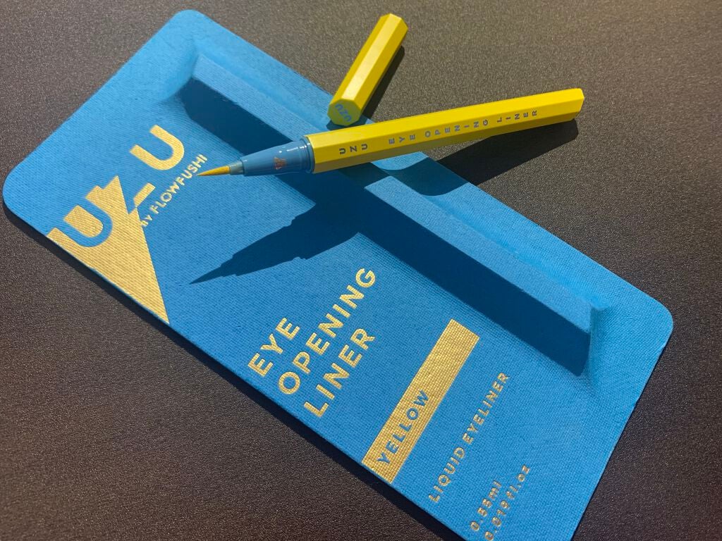 EYE OPENING LINER/UZU BY FLOWFUSHI/リキッドアイライナーを使ったクチコミ(1枚目)