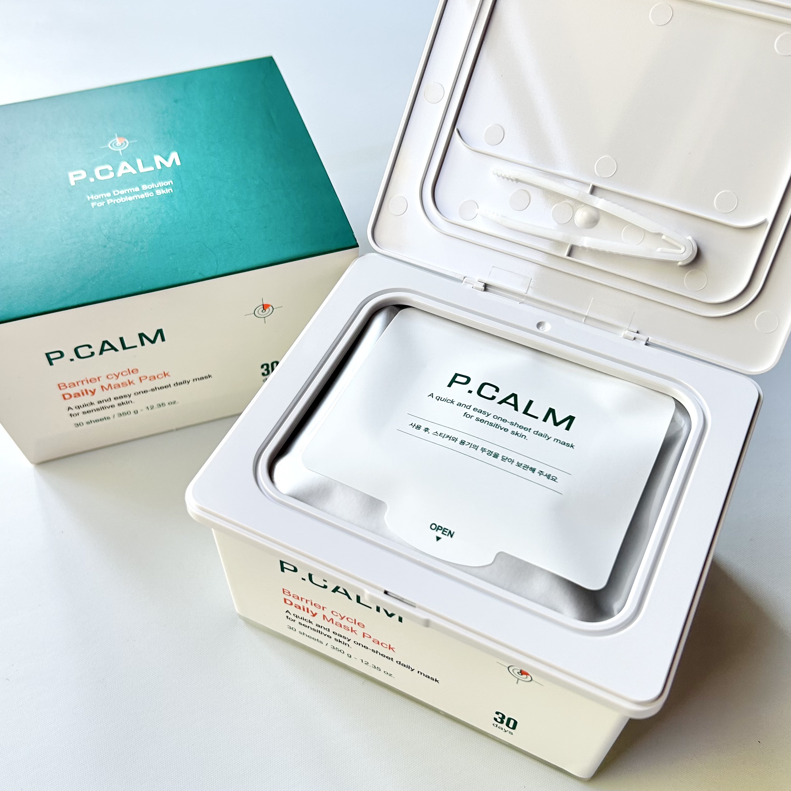 バリアサイクルデイリーマスクパック/P.CALM/シートマスク・パックを使ったクチコミ（2枚目）
