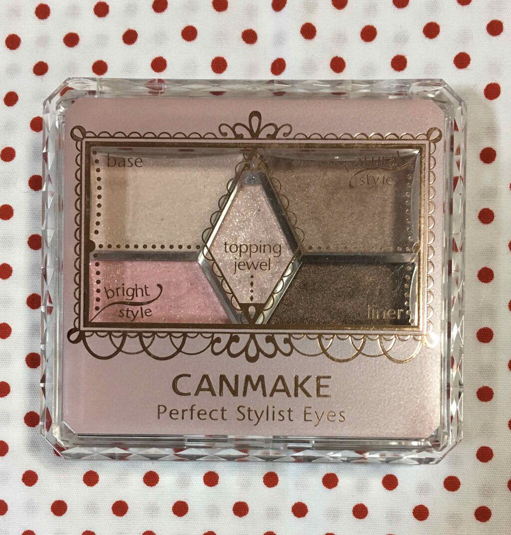 【旧品】パーフェクトスタイリストアイズ/キャンメイク/アイシャドウパレットを使ったクチコミ(1枚目)