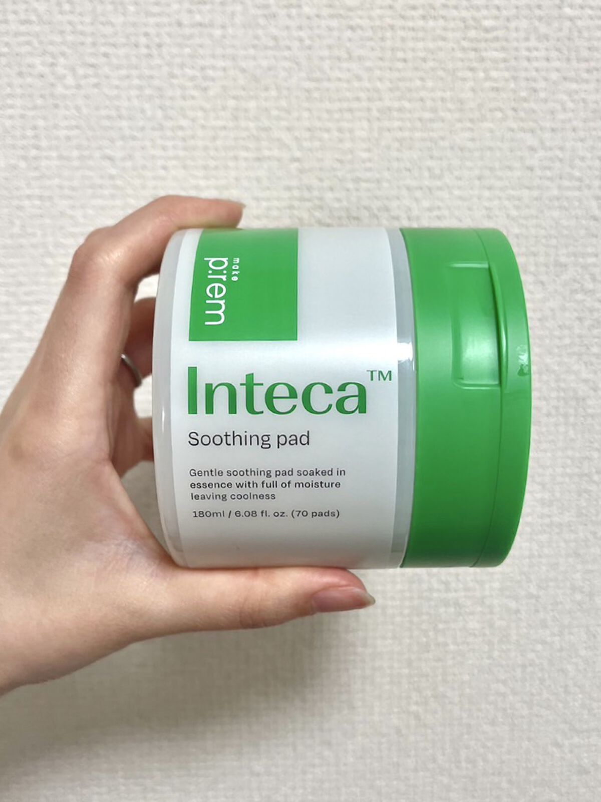 インテカ スージングパッド/make prem/トナーパッドを使ったクチコミ（1枚目）