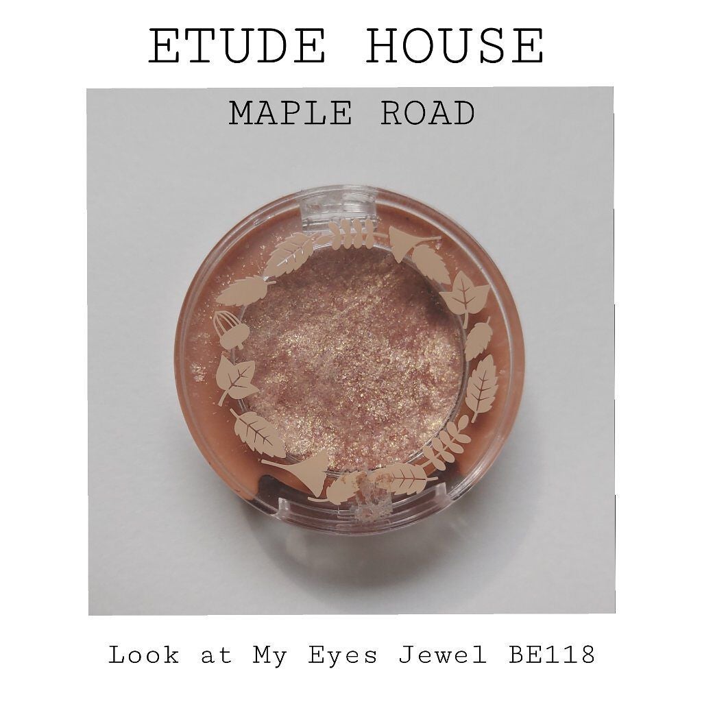 ルックアット マイアイジュエル/ETUDE/単色アイシャドウを使ったクチコミ(1枚目)