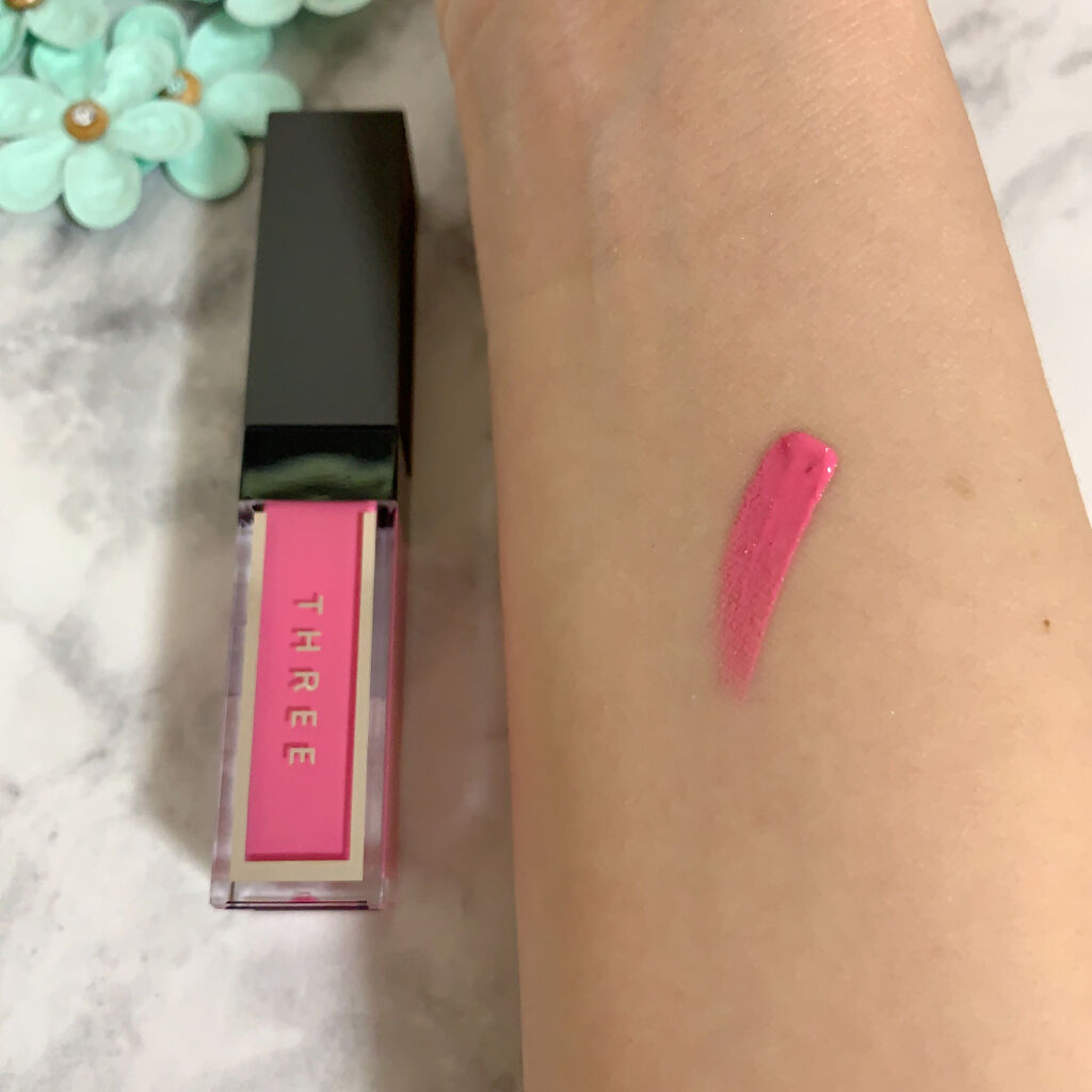 エピック ミニ ダッシュ/THREE/リキッドチークを使ったクチコミ（3枚目）