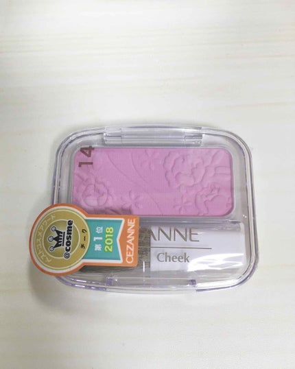 ナチュラル チークN/CEZANNE/パウダーチークを使ったクチコミ(2枚目)