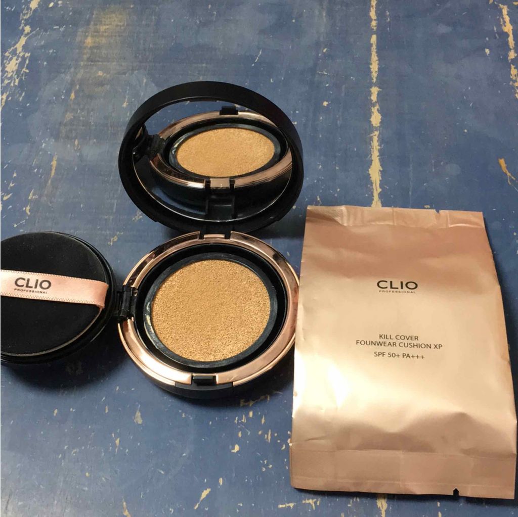 キル カバー ファンウェア クッション エックスピー/CLIO/クッションファンデーションを使ったクチコミ(1枚目)