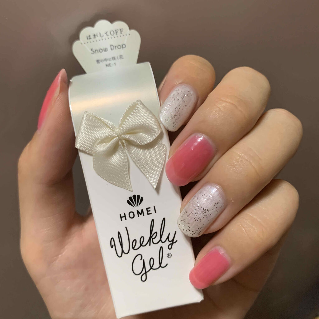 ウィークリージェル/HOMEI/ジェルネイルを使ったクチコミ（1枚目）