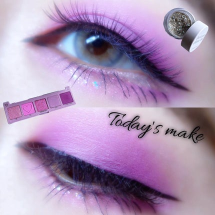 ゲットルーズグリッタージェル/unleashia/グリッターを使ったクチコミ(1枚目)