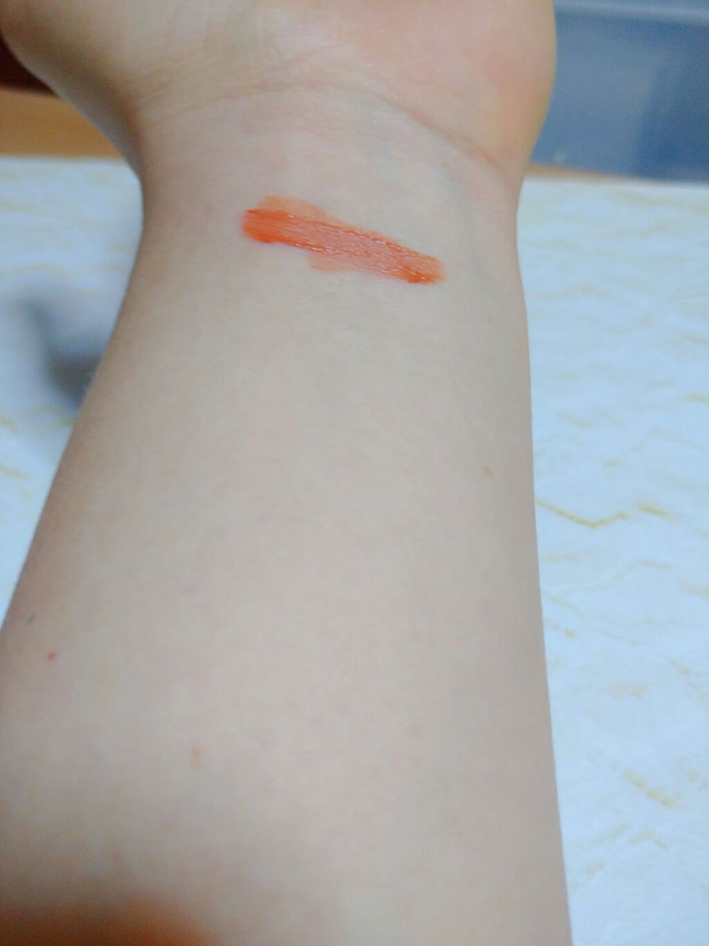 ブラー フィット ティント/MERZY/リップティントを使ったクチコミ（2枚目）