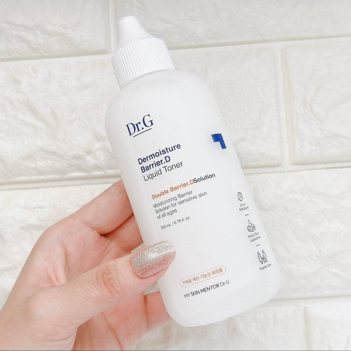 ザモイスチャーバリアDリキッドトナー/Dr.G/化粧水を使ったクチコミ(2枚目)