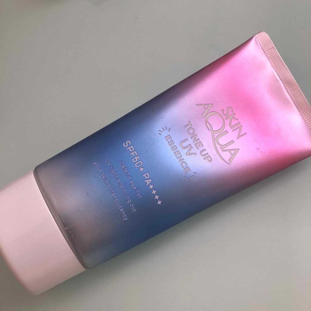 スキンアクア トーンアップUVエッセンス/スキンアクア/日焼け止めクリームを使ったクチコミ（1枚目）