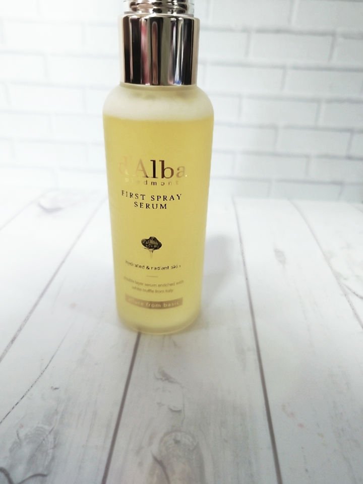 ダルバ ホワイトトリュフファーストスプレーセラム/ダルバ/ミスト状化粧水を使ったクチコミ（3枚目）