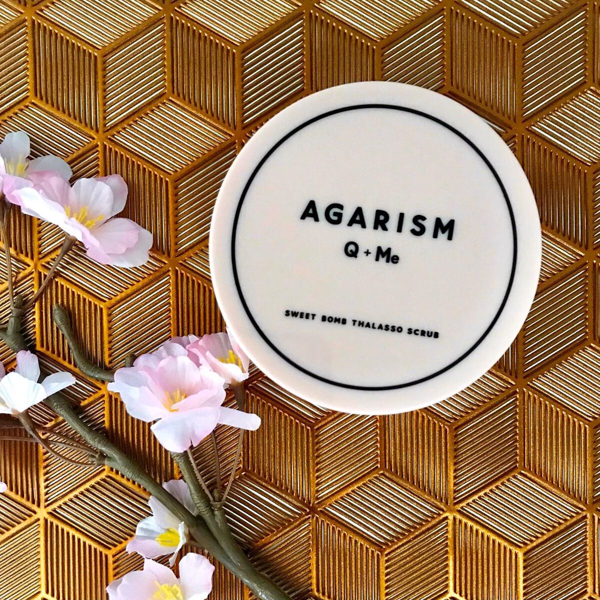 Q+Me スウィート ボム タラソ スクラブ/AGARISM/バスト・ヒップケアを使ったクチコミ（1枚目）