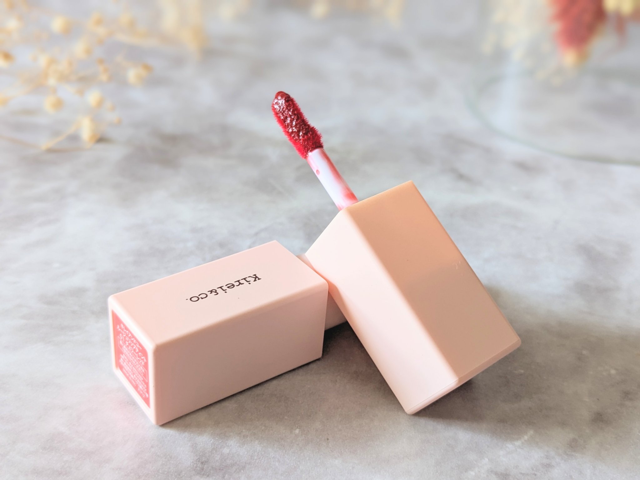 ルージュリップティント 01 チェリーレッド/Kirei&co./口紅を使ったクチコミ（1枚目）