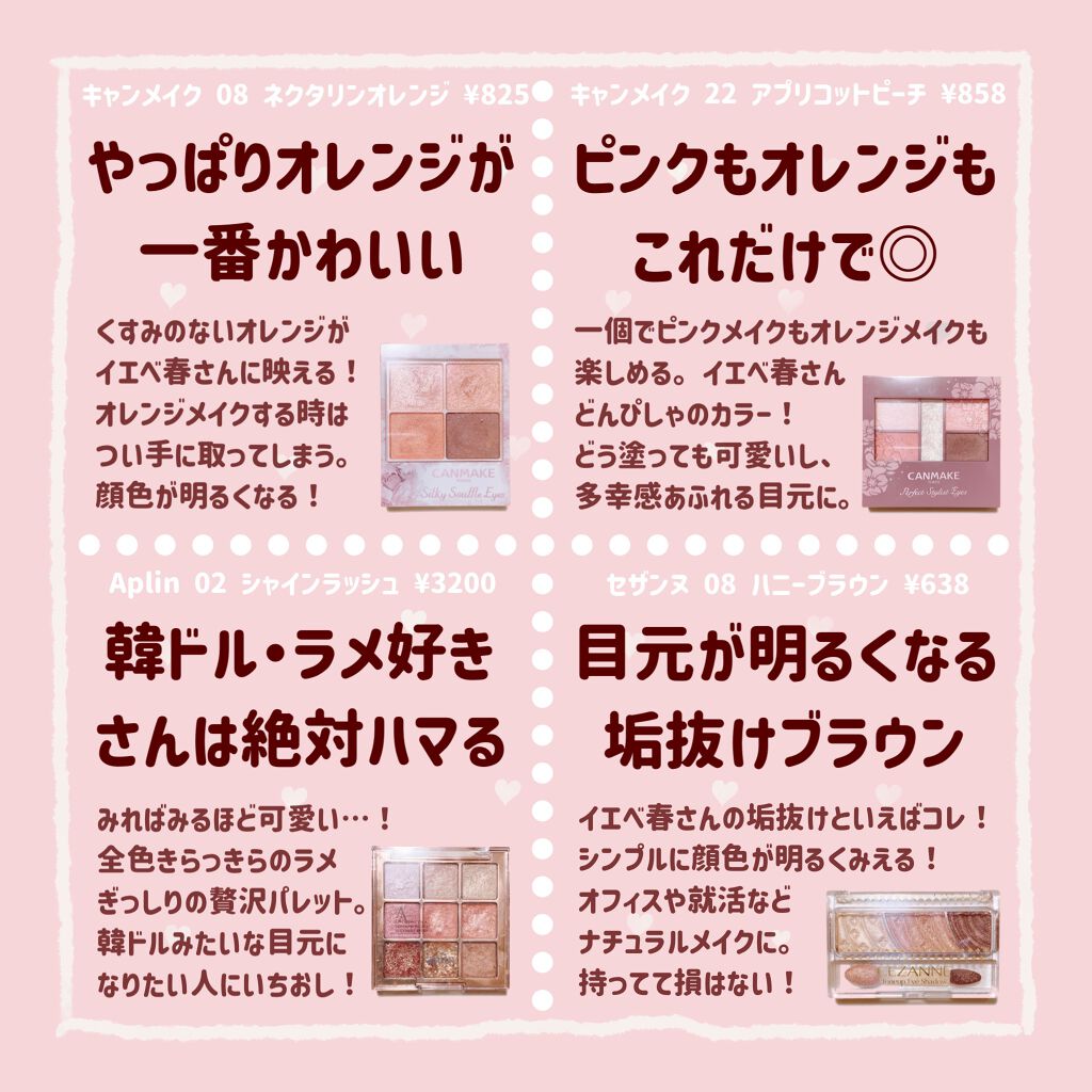 トーンアップアイシャドウ/CEZANNE/アイシャドウパレットを使ったクチコミ（2枚目）