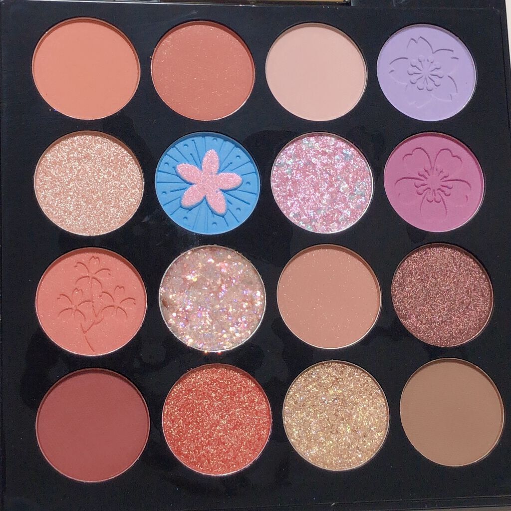 イメージ「マヤ」 アイシャドウパレット 02# 女神/ZEESEA/アイシャドウパレットを使ったクチコミ（2枚目）