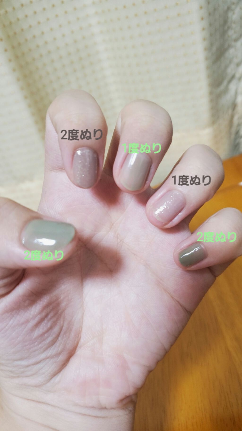 カラフルネイルズ/キャンメイク/マニキュアを使ったクチコミ（3枚目）