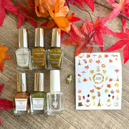 カラフルネイルズ/キャンメイク/マニキュアを使ったクチコミ(4枚目)