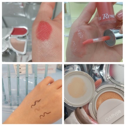 アンシーン ミラーティント/Oddtype/リップティントを使ったクチコミ(4枚目)