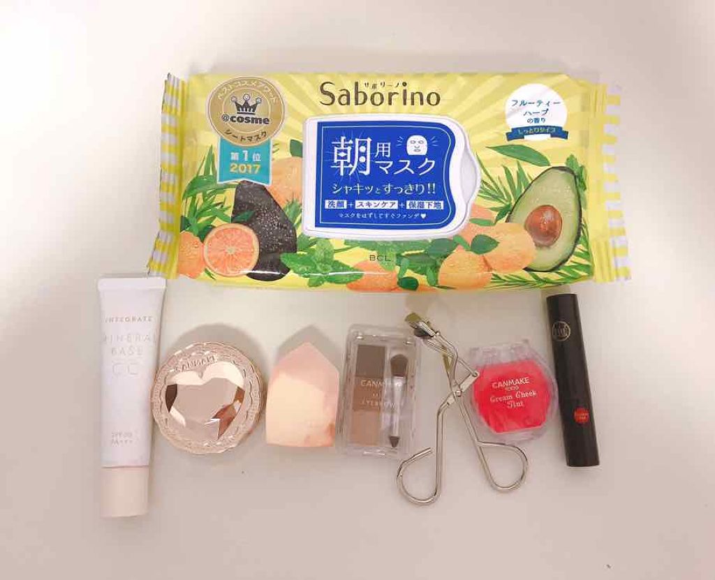 ミネラルベース CC/インテグレート/CCクリームを使ったクチコミ（2枚目）