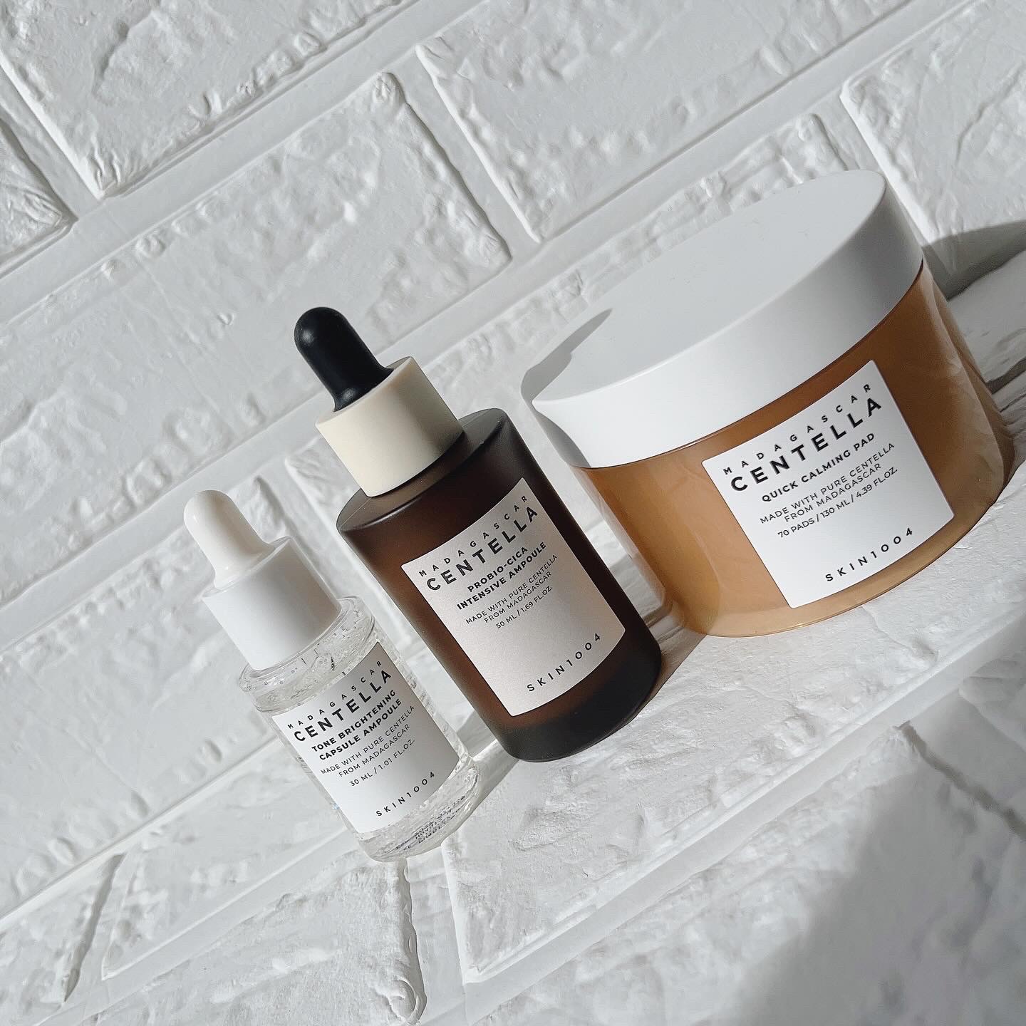 トーンブライトニング カプセルアンプル/SKIN1004/美容液を使ったクチコミ（1枚目）