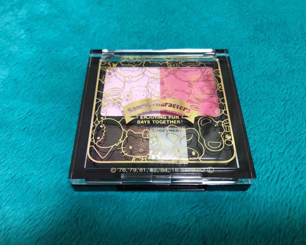 チークカラー サンリオ キャラクターズ/しまむら/パウダーチークを使ったクチコミ(1枚目)