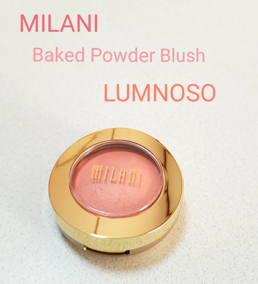 BAKED POWDER BLUSH/Milani Cosmetics/パウダーチークを使ったクチコミ(1枚目)