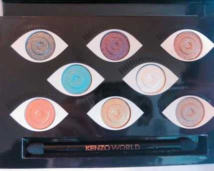 ケンゾー ワールド パレット/KENZO/アイシャドウパレットを使ったクチコミ(2枚目)