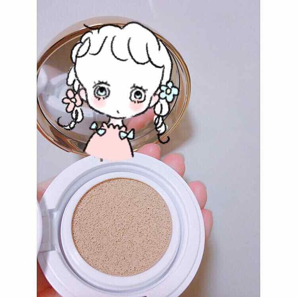 M クッション ファンデーション(モイスチャー)/MISSHA/クッションファンデーションを使ったクチコミ（2枚目）