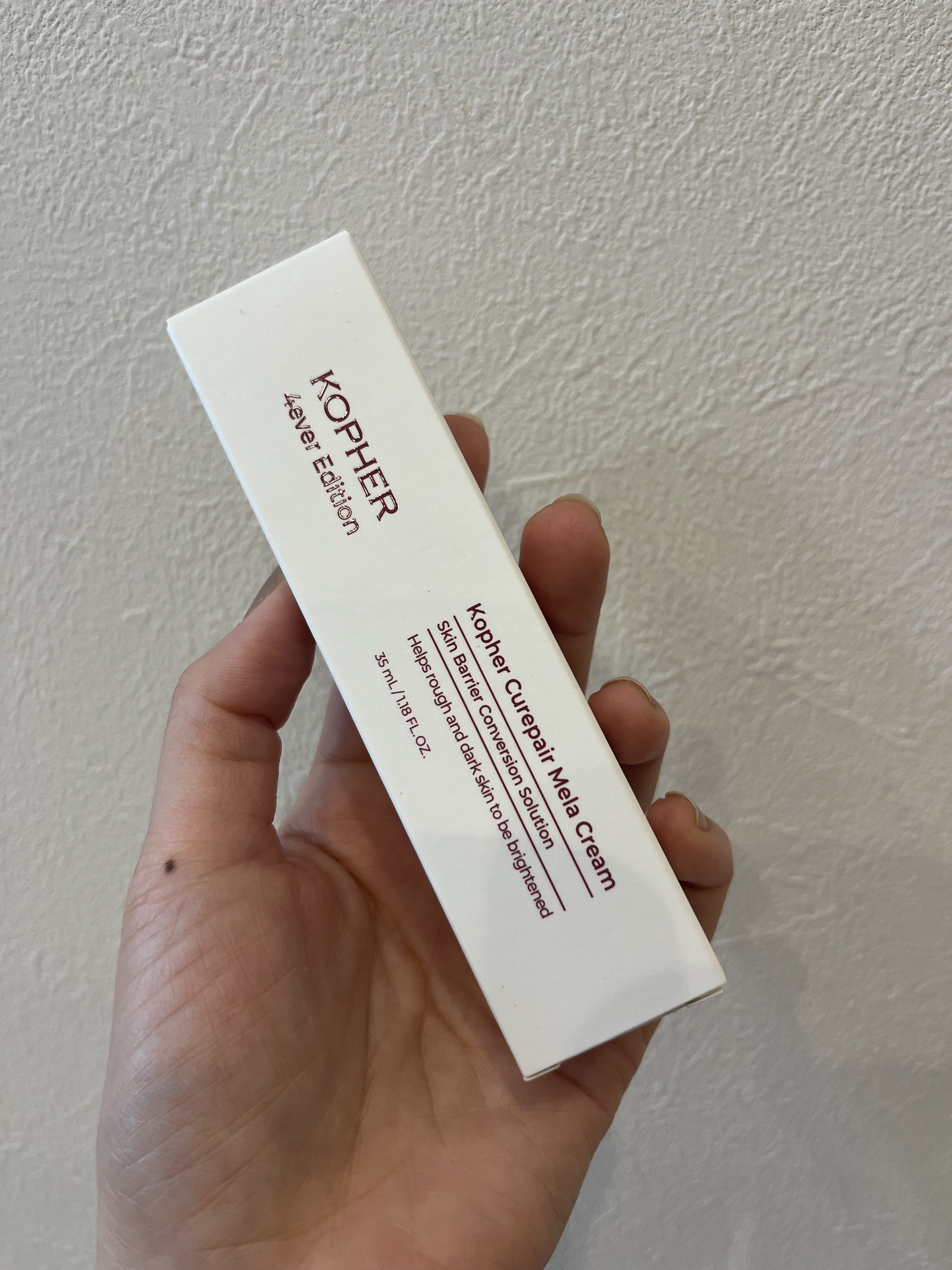 CUREPAIR MELA CREAM /KOPHER/フェイスクリームを使ったクチコミ（3枚目）