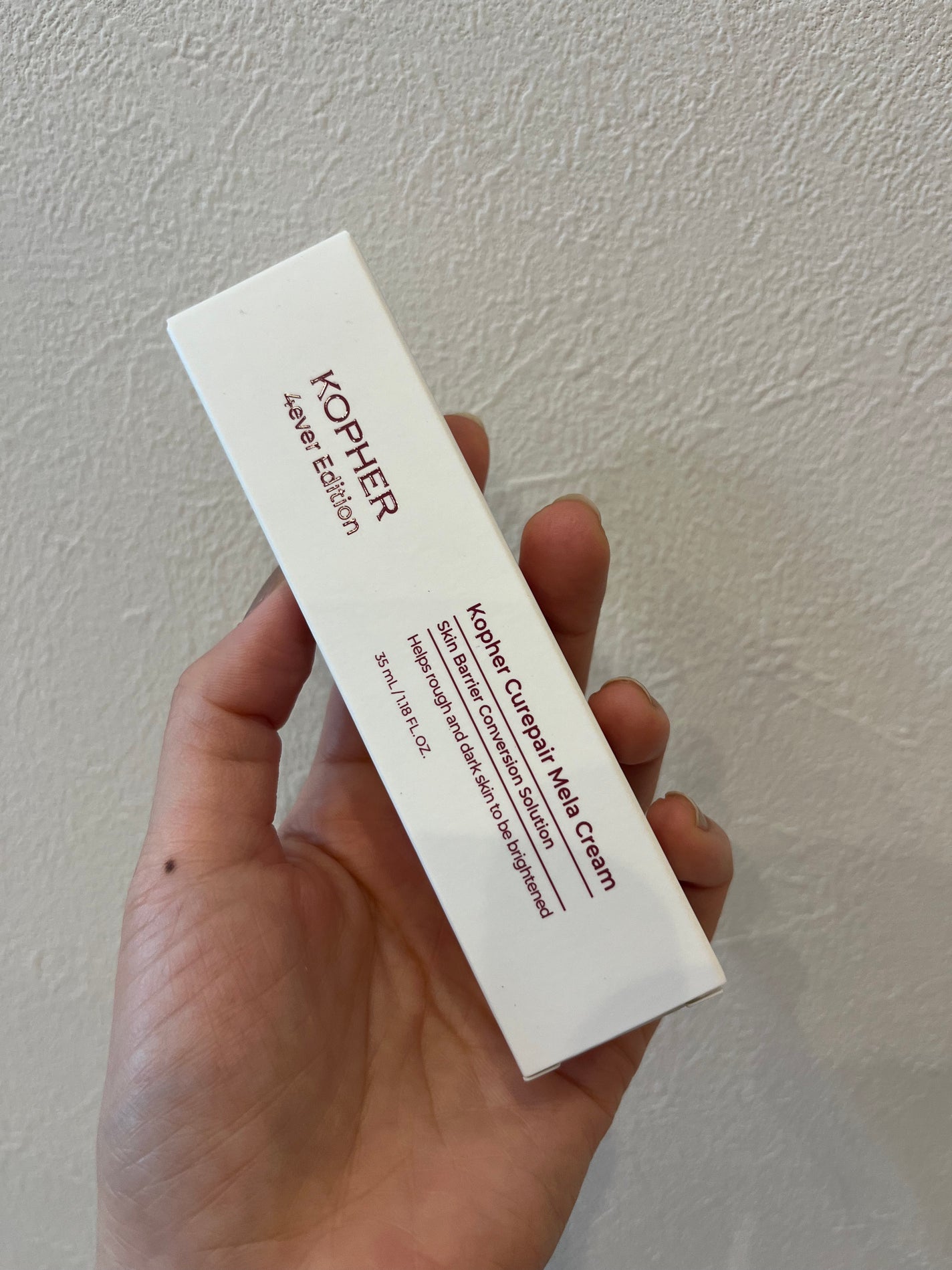 CUREPAIR MELA CREAM /KOPHER/フェイスクリームを使ったクチコミ(3枚目)