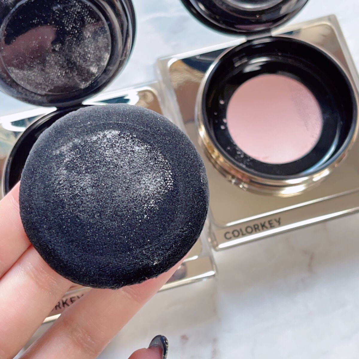 ラスティングルースパウダー/COLORKEY/ルースパウダーを使ったクチコミ(4枚目)