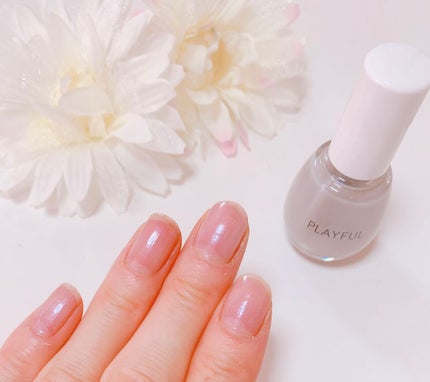 プレイフル アップデートネイル/PLAYFUL/オールインワンネイルを使ったクチコミ(2枚目)