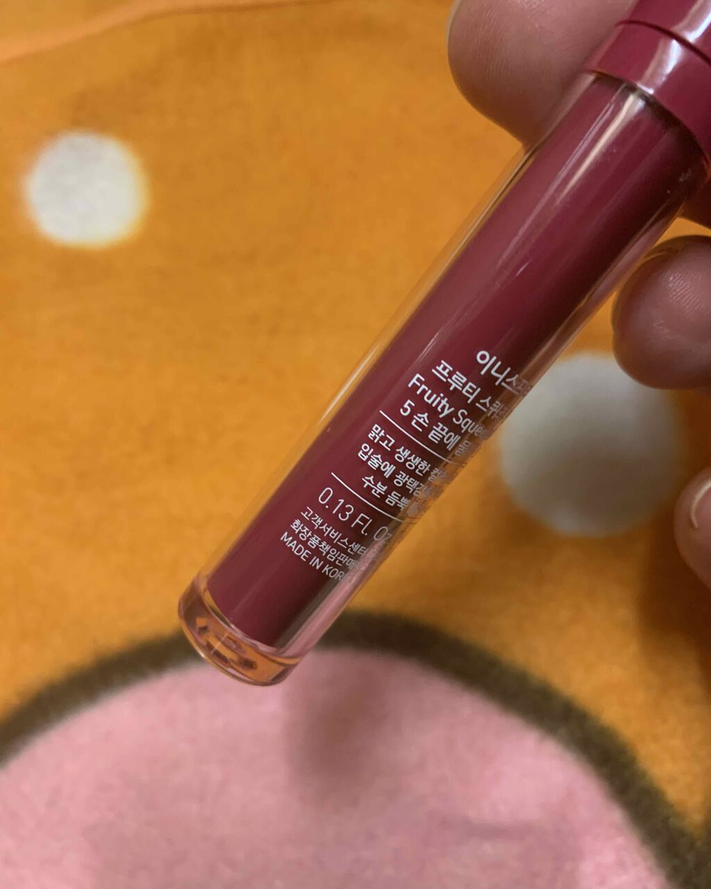 フルーティー スクイーズ ティント/innisfree/リップティントを使ったクチコミ（3枚目）