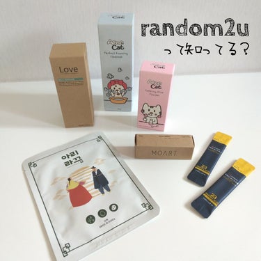 Acne Cat カーミングピンクパウダーのクチコミ「★random2uの韓国コスメ福袋★
by @random2u_official

3500円.....」（1枚目）