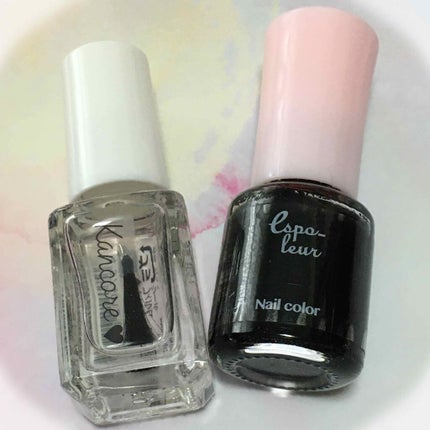 カンコレ ベースコート/DAISO/ネイルベースコートを使ったクチコミ(3枚目)