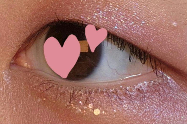 グリッターペディアアイパレット N°5オールオブダスティーローズ/unleashia/アイシャドウパレットを使ったクチコミ（2枚目）