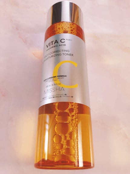 ビタ C プラスブライトニングトナー【韓国発売品】/MISSHA/化粧水を使ったクチコミ(1枚目)