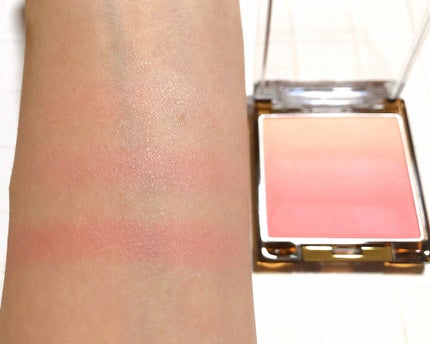 オーラティック ブラッシュ/excel/パウダーチークを使ったクチコミ(2枚目)