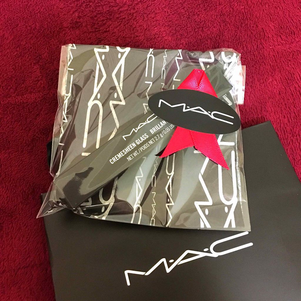 クリームシーン ガラス/M・A・C/リップグロスを使ったクチコミ(1枚目)