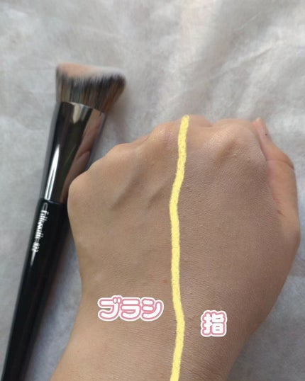 chinyan28 on LIPS 「fillimilliVカットファンデーションブラシ822初めて..」(6枚目)