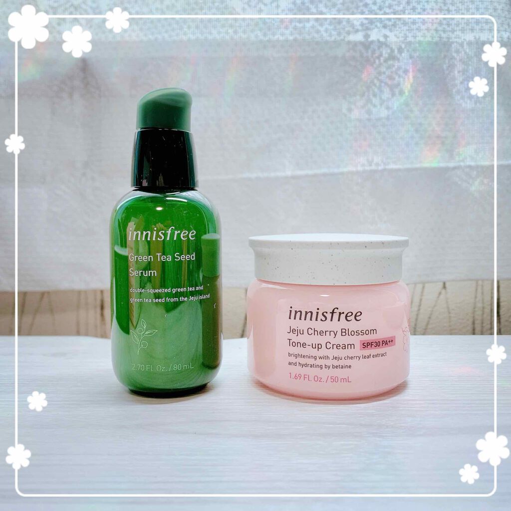チェリーブロッサム トーンアップ クリーム UV/innisfree/フェイスクリームを使ったクチコミ（1枚目）